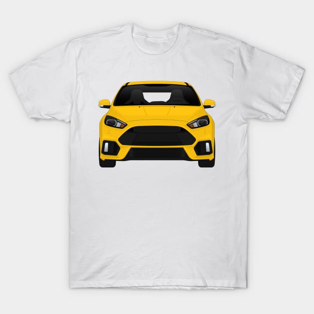 Focus RS Yellow T-Shirt by VENZ0LIC